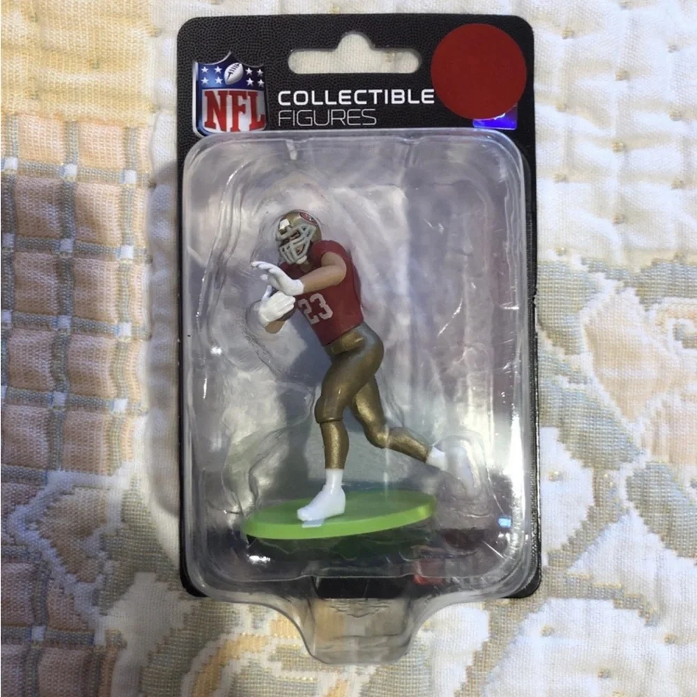 NFL Excite Series 1 Collectible 2.5" Mini Figure CHRISTIAN MCCAFFREY - NEW - Picture 4 of 6